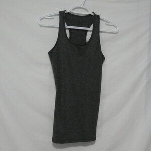 Source Unknown | P2P 14 inches measured | Charcoal Racerback Tank Top